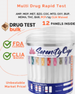 12 panel drug test cup with PCP rapid test cups