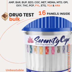 Multi drug rapid test - 16 drugs in one cup