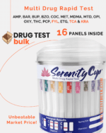 16-panel drug test cup