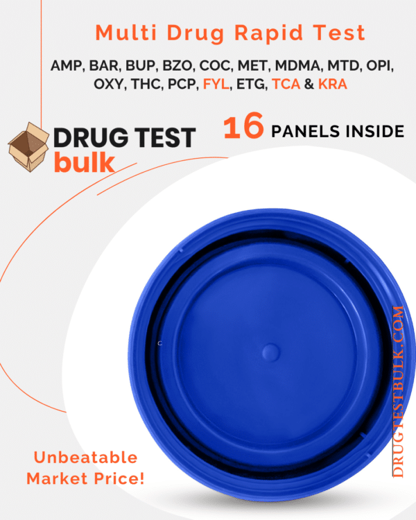 16 panel drug test - CUP LID - results in minutes