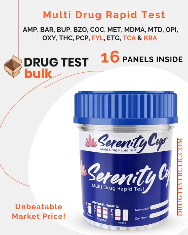 16 panel drug test - results in minutes