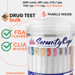 5-panel drug test cups