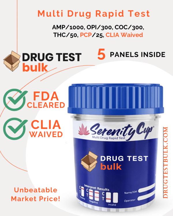 5 Panel Testing Kit for drugs