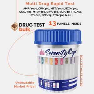 13 PANEL DRUG TEST CUP With K2